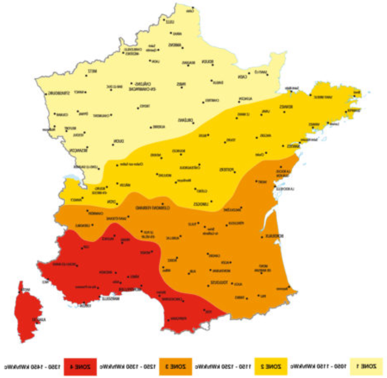 Carte solaire